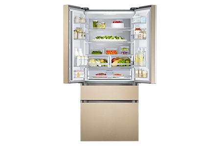Холодильник Samsung RF50N5861FG, золотистый фото 8