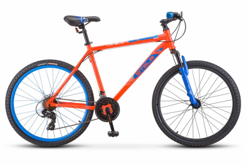 Горный велосипед STELS Navigator 500 V 26 F020 (2022) 18" красный/синий (требует финальной сборки)