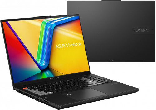 Ноутбук игровой Asus Vivobook Pro 16X OLED K6604JV-MX112W, 16", OLED, Intel Core i7 13700HX 2.1ГГц, 16-ядерный, 16ГБ DDR5, 1ТБ SSD, NVIDIA GeForce RTX 4060 для ноутбуков - 8 ГБ, Windows 11 Home, черный фото 9