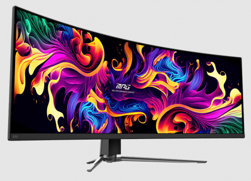 Монитор MSI 49"  MPG 491CQP QD-OLED 1800R, 32:9, QD-OLED, DQHD, 0,03ms, 250cd, 144Hz, HDMI, DP, USB, USB-C, HAS фото 2
