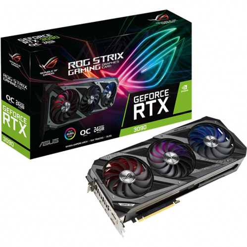 Видеокарта ASUS ROG Strix GeForce RTX 3090 OC 24GB ROG-STRIX-RTX3090-O24G-GAMING фото 7