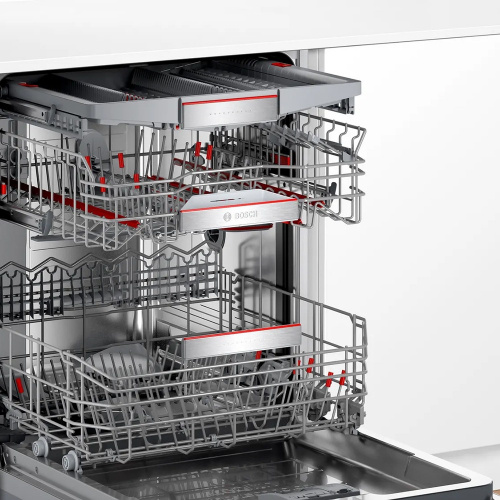 Встраиваемая посудомоечная машина Bosch SMV8YCX03E, серебиристый фото 3