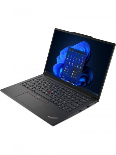 Ноутбук Lenovo ThinkPad E14 Gen 6, 14" (1920x1200) IPS/Intel Core Ultra 5 125H/16 ГБ DDR5/512 ГБ SSD/Intel Arc Graphics/Windows 11 Pro, Черный (21M7A002CD_PRO) фото 2