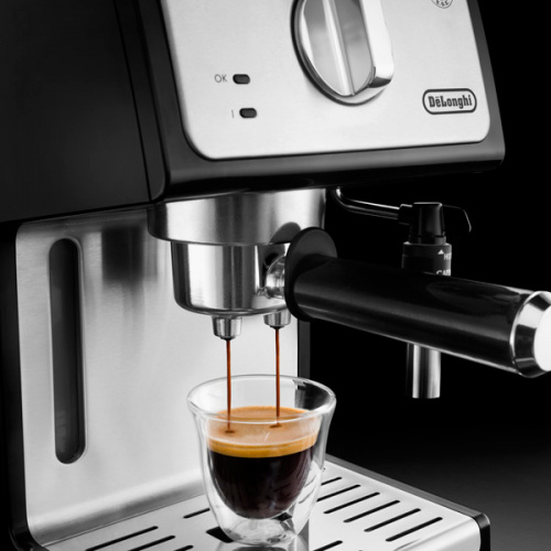 Кофеварка рожковая De'Longhi ECP 35.31, черный/серебристый фото 8