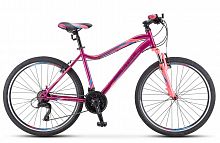 Велосипед Stels Miss 5000 V 26 V050 (2021) 16" фиолетовый/розовый (требует финальной сборки)