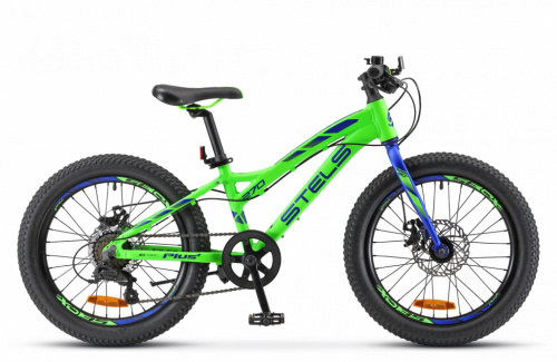 Подростковый горный велосипед STELS Pilot 270 MD 20"+ V010 (2018) зеленый 11" (требует финальной сборки)