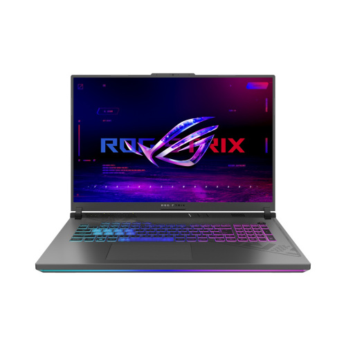 Ноутбук игровой ASUS ROG Strix G18 G814JV-N5042, 18", IPS, Intel Core i7 13650HX 3.6ГГц, 14-ядерный, 16ГБ DDR5, 1ТБ SSD, NVIDIA GeForce RTX 4060 для ноутбуков - 8 ГБ, Windows 11, серый