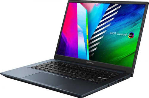 Ноутбук ASUS Vivobook Pro 14 OLED M3401QA-KM012W 2880x1800, AMD Ryzen 7 5800H 3.2 ГГц, RAM 16 ГБ, DDR4, SSD 512 ГБ, AMD Radeon Vega 8, Windows 11 Home, 90NB0VZ2-M01130, синий фото 2