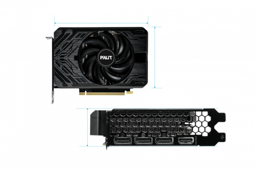 Видеокарта Palit nVidia GeForce RTX 4060 Ti StormX (NE6406T019P1-1060F) фото 8