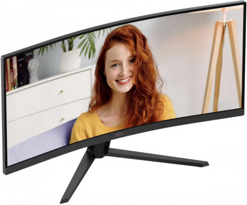 Монитор AOC 34" CU34B3E 1500R, VA UWQHD, 1/4ms, 120Hz, черный фото 10