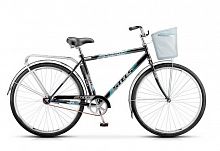 Городской велосипед STELS Navigator 300 Lady 28 Z010 (2018) +КОРЗИНА Серый