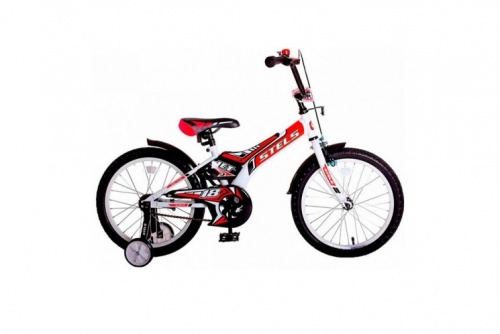 Детский велосипед STELS Jet 18 Z010 Белый/красный