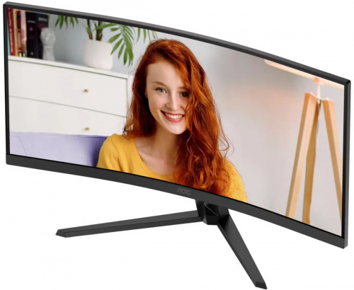 Монитор AOC 34" CU34B3E 1500R, VA UWQHD, 1/4ms, 120Hz, черный фото 9