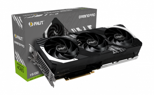 Видеокарта Palit GeForce RTX 4080 GamingPro , NED4080019T2-1032A фото 6