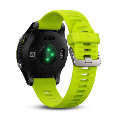 Умные часы Garmin Forerunner 935 HRM-Tri Wi-Fi, зеленый фото 6