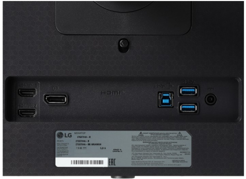 Монитор LG 26,5" 27GX704A-B, 16:9, OLED, QHD, 0,03ms, 275cd, 240Hz, HDMI, DP, USB, HAS фото 3