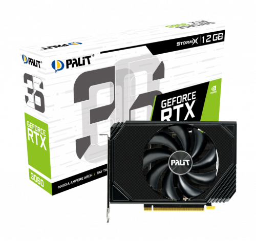 Видеокарта Palit GeForce RTX 3060 StormX NE63060019K9-190AF фото 2