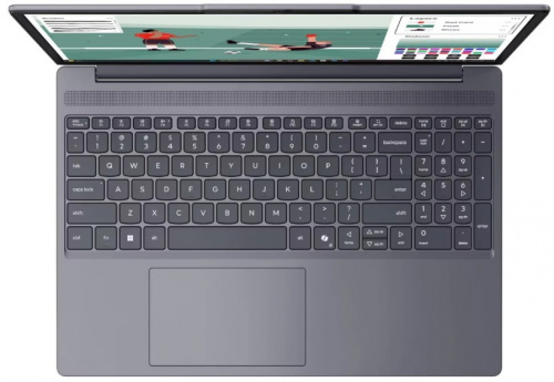 Ноутбук Lenovo IdeaPad Slim 3 15IWC11/15.3" WUXGA 1920x1200/Intel Core 3 304/8 Gb/512 Gb SSD/Intel UHD Graphics/No OS/серый/1.59 кг фото 2