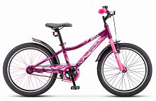 Подростковый горный велосипед STELS Pilot 210 20 Z010 (2021) фиолетовый/розовый (требует финальной сборки)