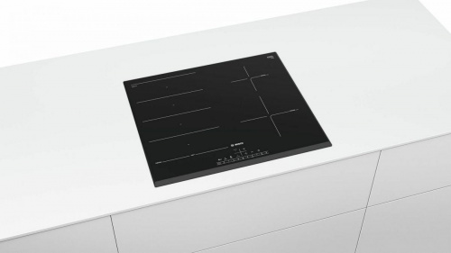 Индукционная варочная панель Bosch PXE651FC1E, черный фото 4