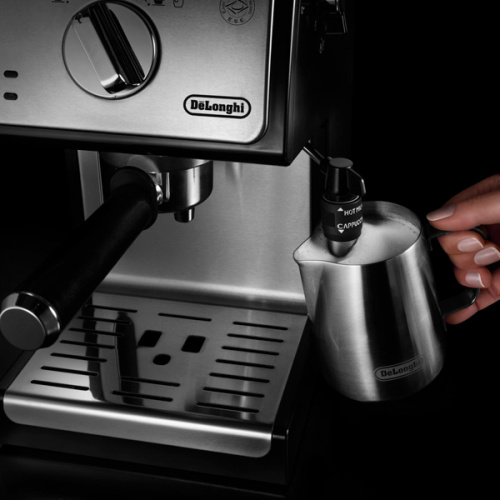 Кофеварка рожковая De'Longhi ECP 35.31, черный/серебристый фото 9