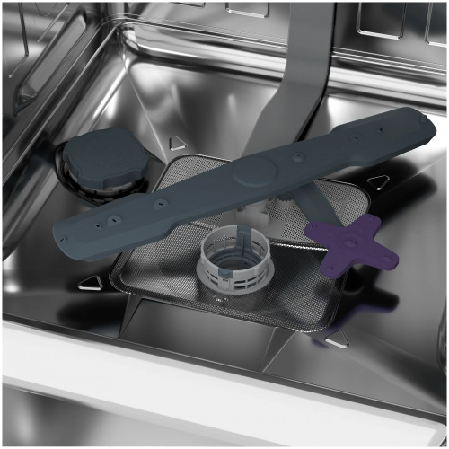 Встраиваемая посудомоечная машина Beko AquaIntense DIN 26420, серебристый фото 5