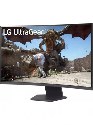 Монитор LG 32GS60QC-B 31.5" Curved VA, 2560x1080, 180Hz, 1ms, 300сd/m, 3000:1, HDR10 | 2xHDMI(2.0), DP(1.4) | ExPSU, Vesa 100, Black фото 2