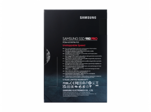 Твердотельный накопитель Samsung 980 PRO 500 GB M.2 MZ-V8P500BW фото 6