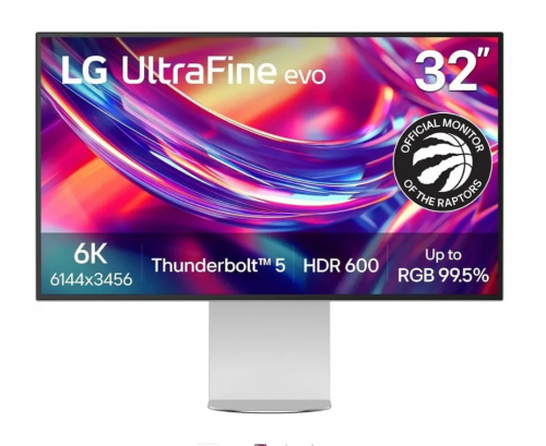 Монитор LG 31,5 32U990A-S, 16:9, IPS, 6K UHD, 5ms, 450cd, 60Hz, HDMI, DP, USB, USB-C, TB5, HAS фото 3