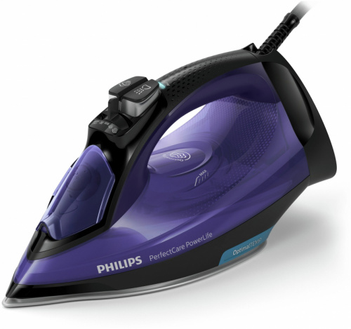 Утюг Philips GC3925/30 PerfectCare PowerLife, синий/черный