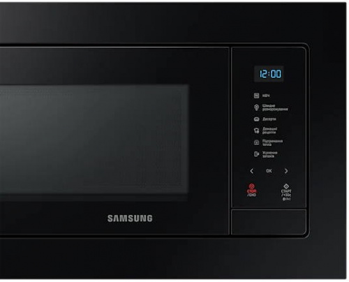Микроволновая печь встраиваемая Samsung MS20A7118AK/BW, черный фото 4