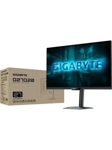 Монитор Gigabyte G27Q20 27" черный IPS LED 16:9 HDMI полуматовая HAS Piv 1000:1 350cd 178гр/178гр 2560x1440 200Hz DP 2K 5.91кг фото 6