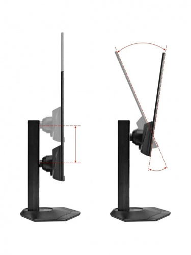 Монитор ExeGate 23.8" EH2400C ProSmart черный {IPS 1920x1080 100Hz 3-5ms 16:9 250cd 1000:1 178/178 AudioOut Speakers D-Sub HDMI DisplayPort HAS Pivot VESA} [EX300347RUS] фото 3