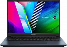 Ноутбук ASUS Vivobook Pro 14 OLED M3401QA-KM012W 2880x1800, AMD Ryzen 7 5800H 3.2 ГГц, RAM 16 ГБ, DDR4, SSD 512 ГБ, AMD Radeon Vega 8, Windows 11 Home, 90NB0VZ2-M01130, синий