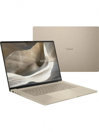 Ноутбук ASUS Zenbook A16 UX3607OA-SQ013W, 16" (2880x1800) OLED 120 Гц/Qualcomm Snapdragon X2 Elite Extreme X2E-94-100/48 ГБ LPDDR5X/1024 ГБ SSD/Qualcomm Adreno/Windows 11 Home, Бежевый (90NB17W1-M003T0) фото 8