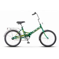 Городской велосипед STELS Pilot 410 20 Z011 (2018) Зеленый/желтый (требует финальной сборки)