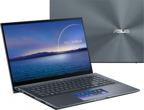 Ноутбук ASUS ZenBook Pro 15 UX535LI-BO434R 1920x1080, Intel Core i7 10870H 2.2 ГГц, RAM 16 ГБ, SSD 1 ТБ, NVIDIA GeForce GTX 1650 Ti, Windows 10 Pro, 90NB0RW1-M11220, серый фото 2