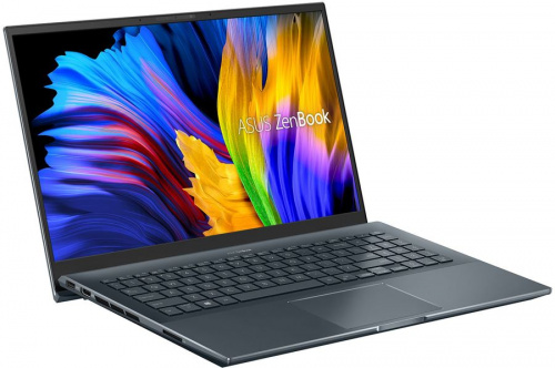 Ноутбук ASUS ZenBook Pro UM535QE-KY328 1920x1080, AMD Ryzen 7 5800H 3.2 ГГц, RAM 16 ГБ, SSD 512 ГБ, NVIDIA GeForce RTX 3050 Ti, DOS, 90NB0V91-M00JX0, Pine Grey фото 3