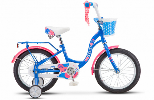 Детский велосипед STELS Jolly 16 V010 (2021) синий (требует финальной сборки)