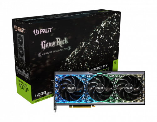 Видеокарта Palit GeForce RTX 4070 Ti GameRock 12G (NED407T019K9-1045G) фото 2