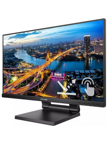 Монитор Philips 242B1TC 23.8", 16:9, IPS, FHD, 4ms, 250cd, 75H, VGA, HDMI, DP, USB, SPK, HAS фото 2