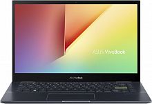 Ноутбук ASUS Vivobook Flip 14 TM420UA-EC161T 1920x1080, AMD Ryzen 5 5500U 2.1 ГГц, RAM 8 ГБ, SSD 256 ГБ, AMD Radeon Graphics, Windows 10 Home, 90NB0U21-M000L0, черный