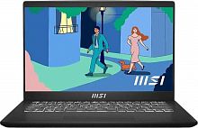 Ноутбук MSI Modern 14 C5M-011XRU, 14", IPS, AMD Ryzen 5 5625U 2.3ГГц, 8ГБ, 512ГБ SSD, AMD Radeon , Free DOS, черный [9s7-14jk12-011]