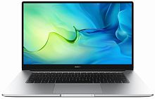 Ноутбук HUAWEI MateBook D 15 2021BoB-WAH9Q 15.6" (1920x1080, Intel Core i5 1.6 ГГц, RAM 8 ГБ, SSD 512 ГБ, Win10 Home), 53012KRC, мистический серебристый