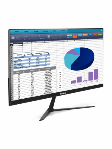 Монитор ExeGate 24.5" SmartView EH1500TA {IPS 1920x1080 75Hz 3-5ms 16:9 250cd 1000:1 Speakers audio-out D-Sub HDMI DisplayPort USB} [EX300410RUS]