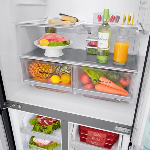 Холодильник LG DoorCooling+ GC-Q22 FTBKL фото 6