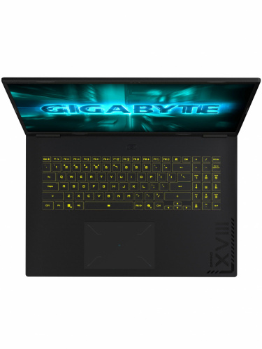 Ноутбук Gigabyte Gaming A18 GA83H, 18" (2560x1600) IPS 165 Гц/AMD Ryzen AI 7 260/16 ГБ DDR5/512 ГБ SSD/NVIDIA GeForce RTX 5050 для ноутбуков (8 Гб)/Без системы, Черный (3THK3KZC93SD)