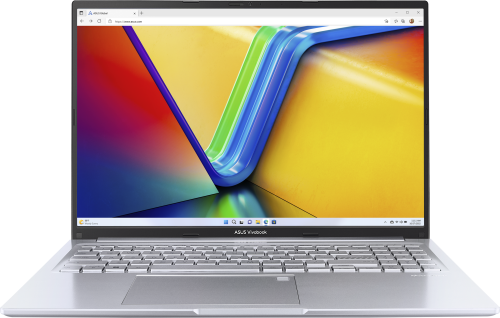 Ноутбук Asus VivoBook 16 X1605ZA-MB510, 16", IPS, Intel Core i5 12500H 2.5ГГц, 12-ядерный, 16ГБ DDR4, 512ГБ SSD, Intel Iris Xe graphics , без операционной системы, серебристый