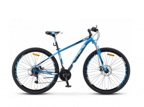 Горный (MTB) велосипед STELS Navigator 910 MD 29 V010 (2019) Синий/чёрный