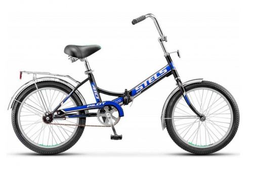 Городской велосипед STELS Pilot 410 20 Z011 (2018) Синий (требует финальной сборки)